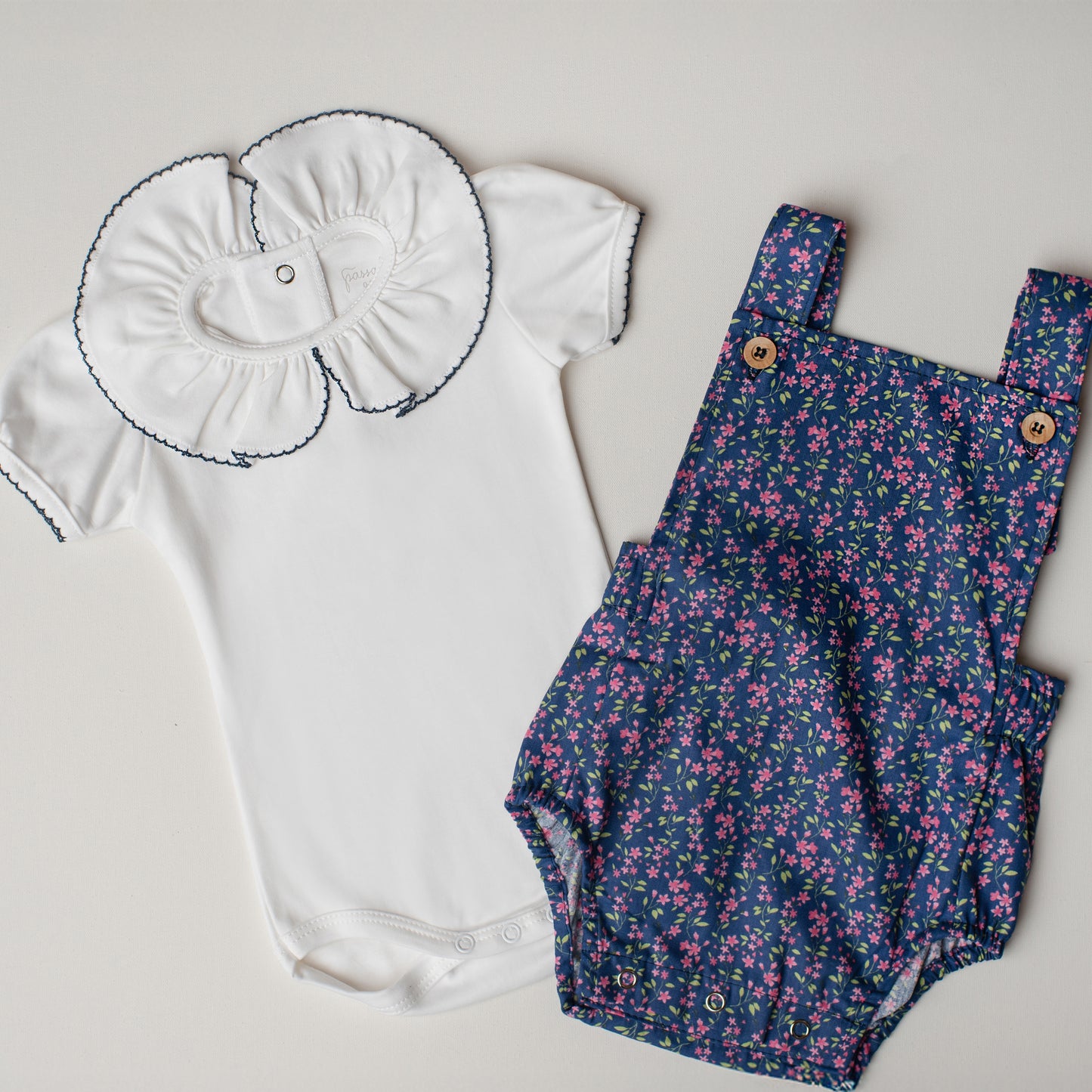 Conjunto Bloomer Beija-Flor Floral