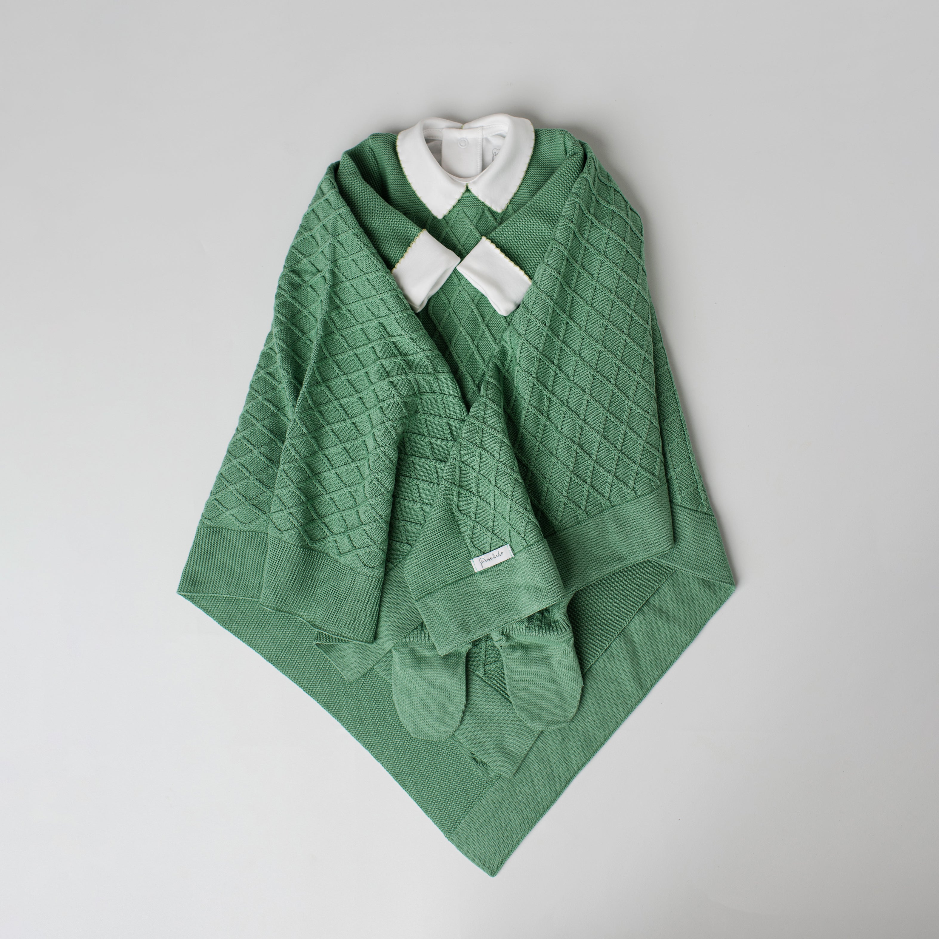 Saída de Maternidade Miudinho Verde