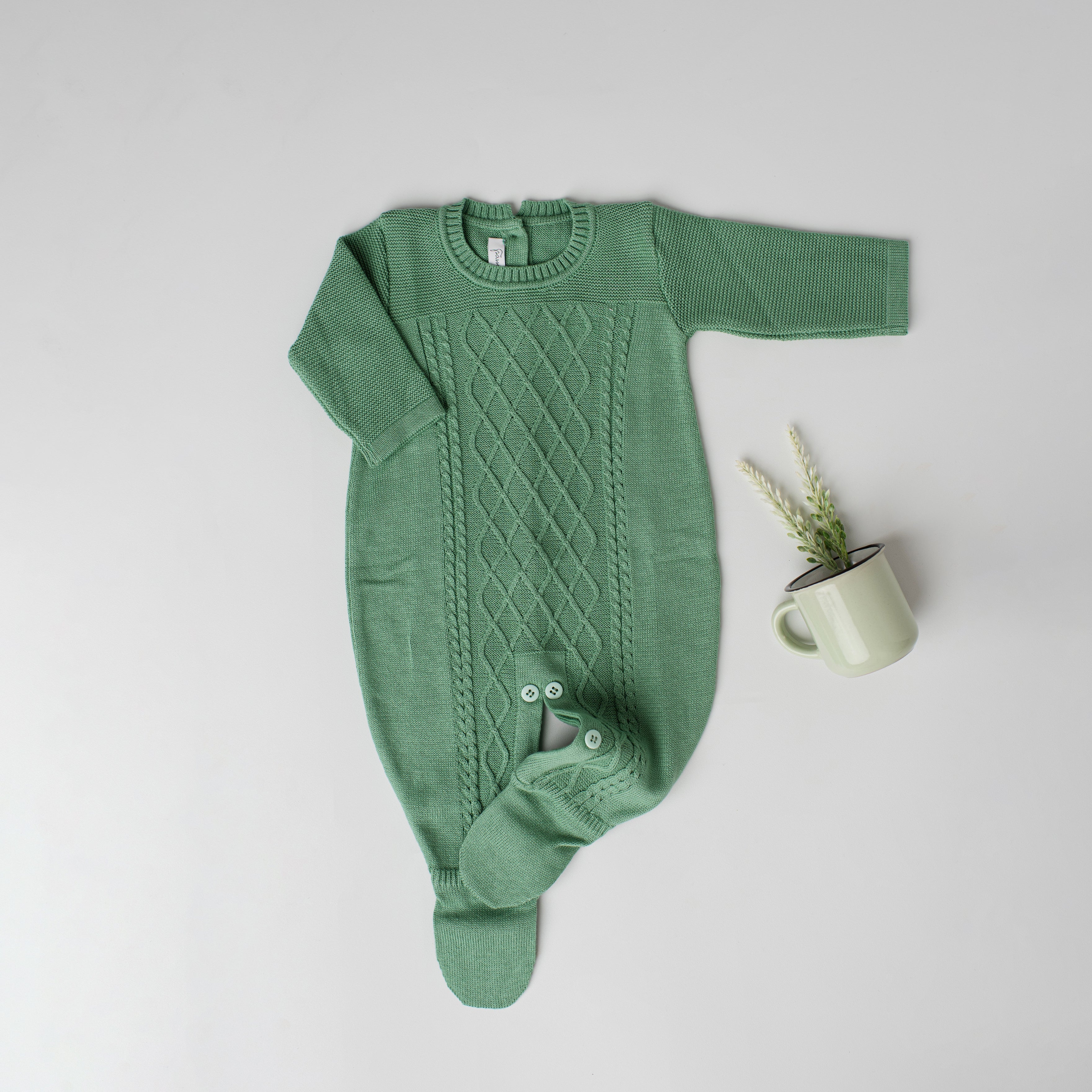 Saída de Maternidade Miudinho Verde
