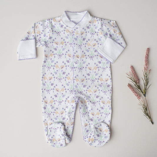 Macacão Arara Campo de Lavanda