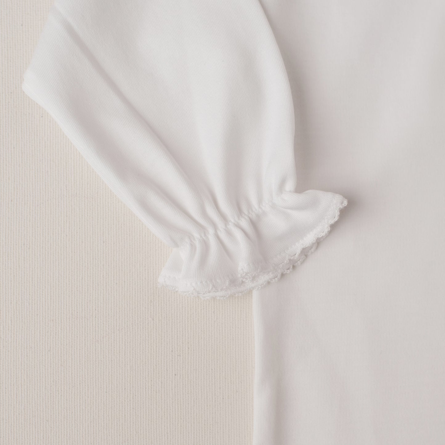 Body Garça Manga Longa Branco