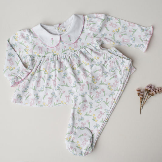 Conjunto Garça Tulipas