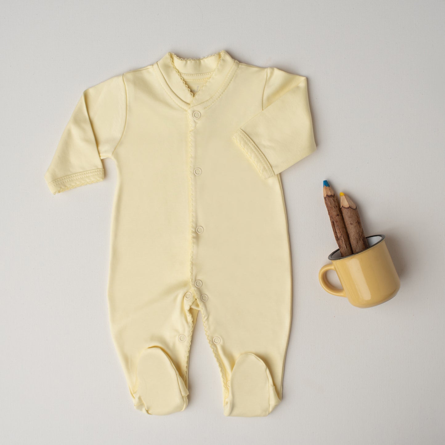 Macacão Prematuro Arara Amarelo