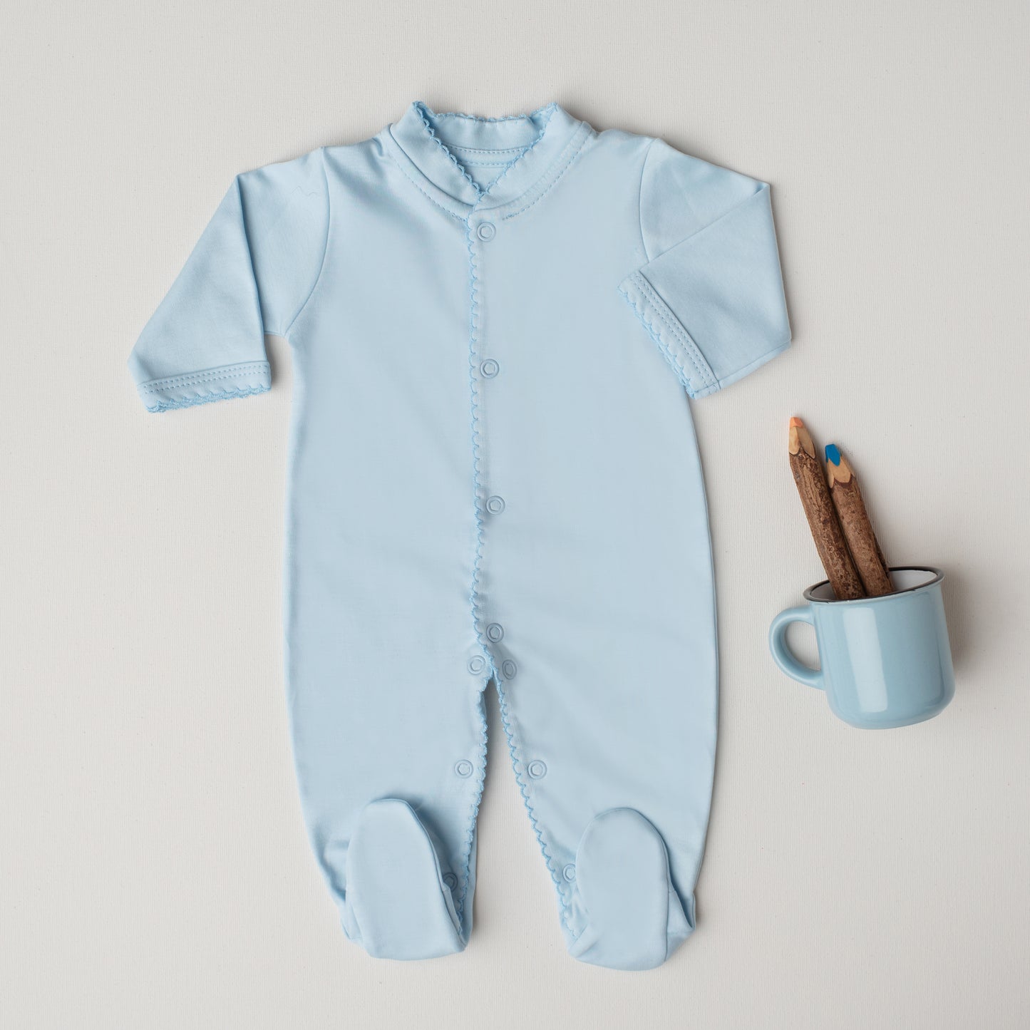 Macacão Prematuro Arara Azul