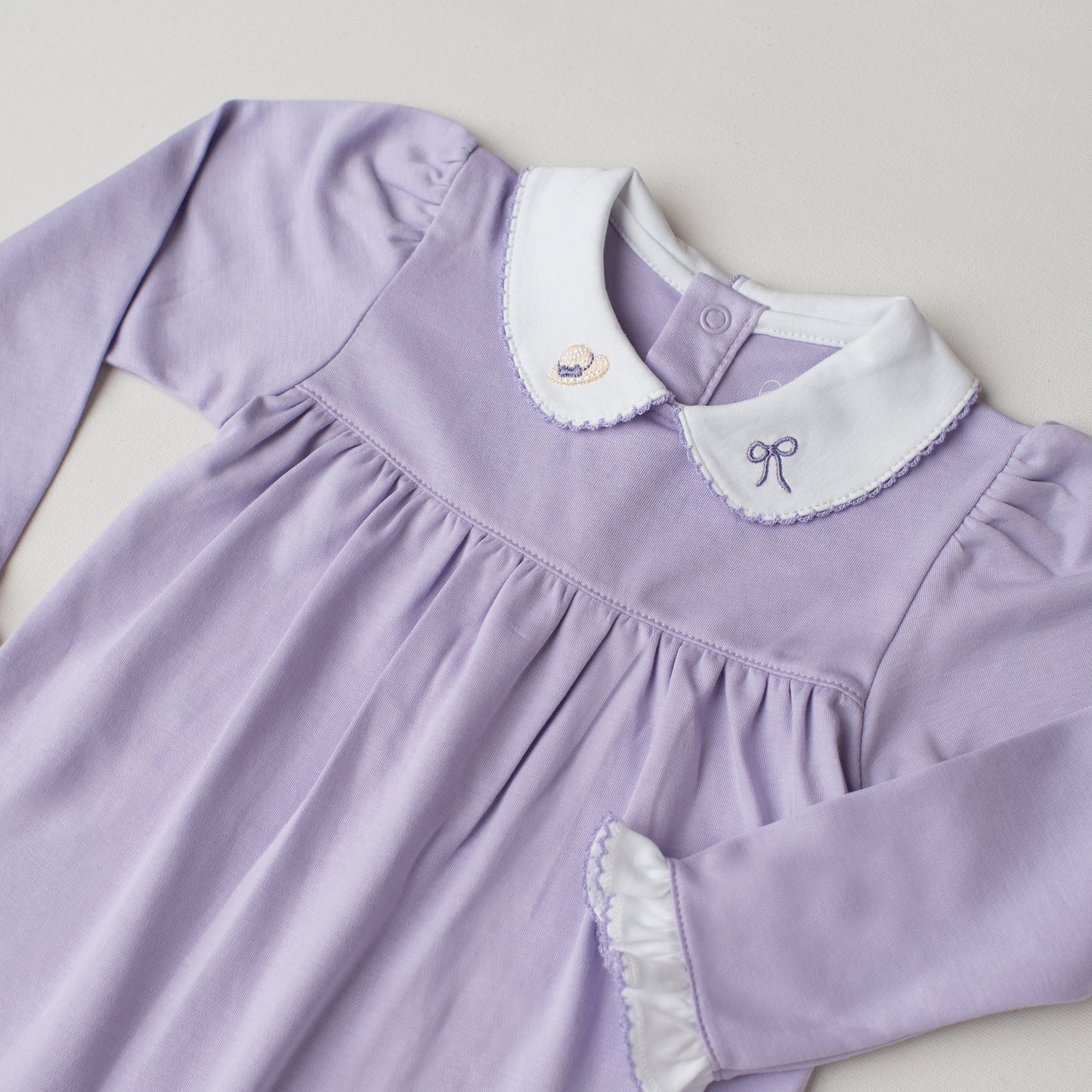 Macacão Garça Campo de Lavanda