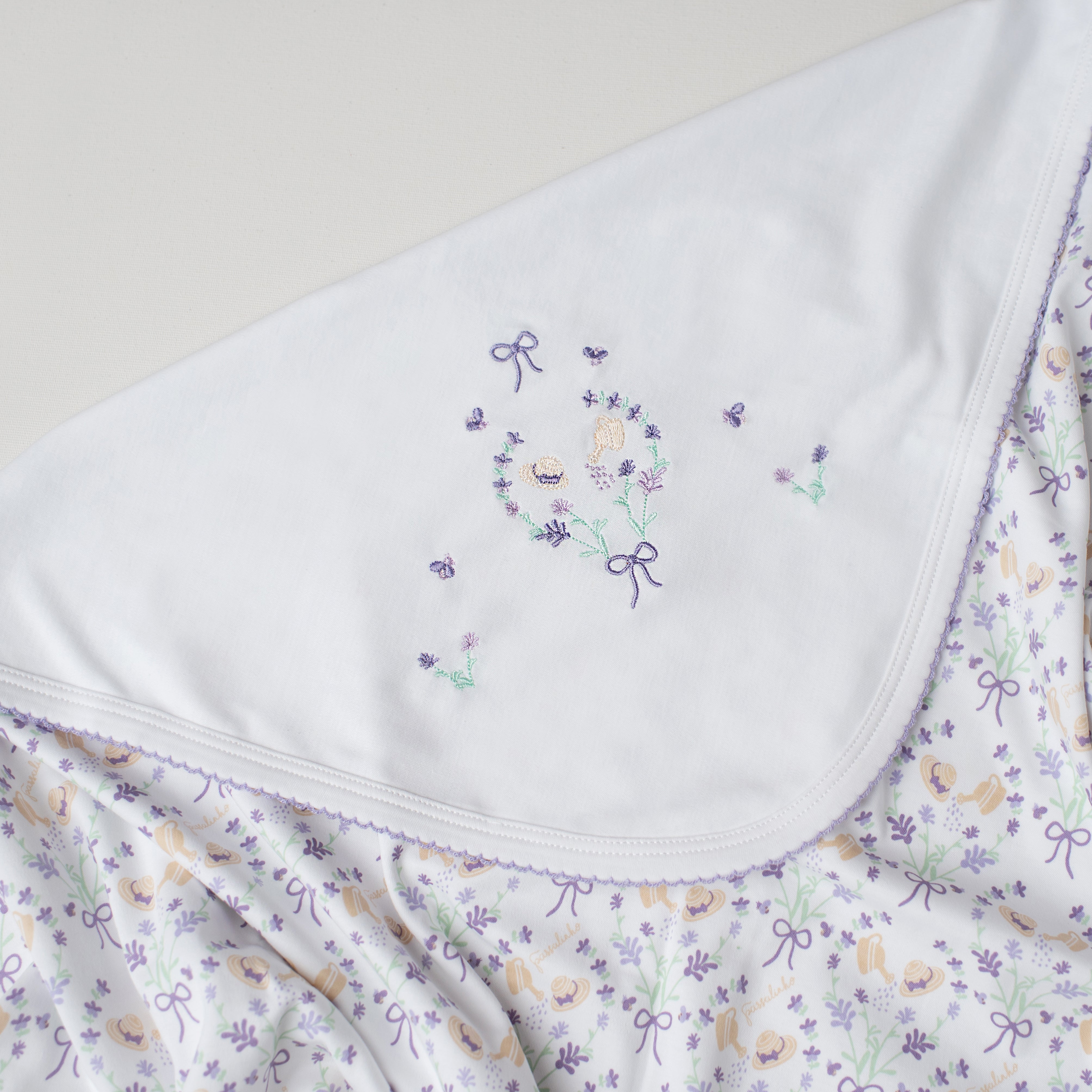 Manta Dupla Arara Campo de Lavanda