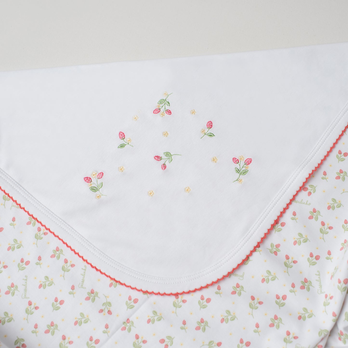 Manta Dupla Arara Moranguinhos