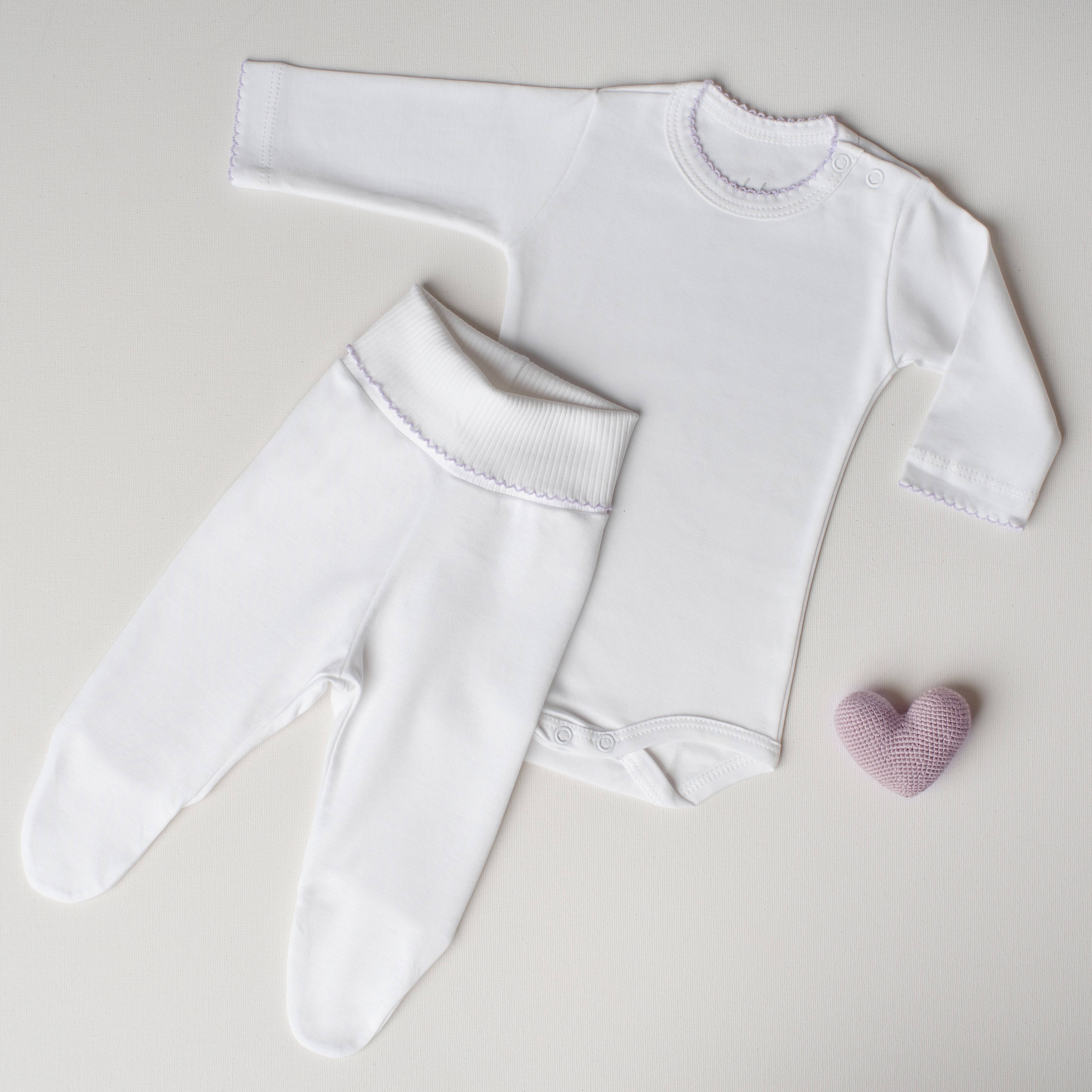 Saída de Maternidade Garça Lilás