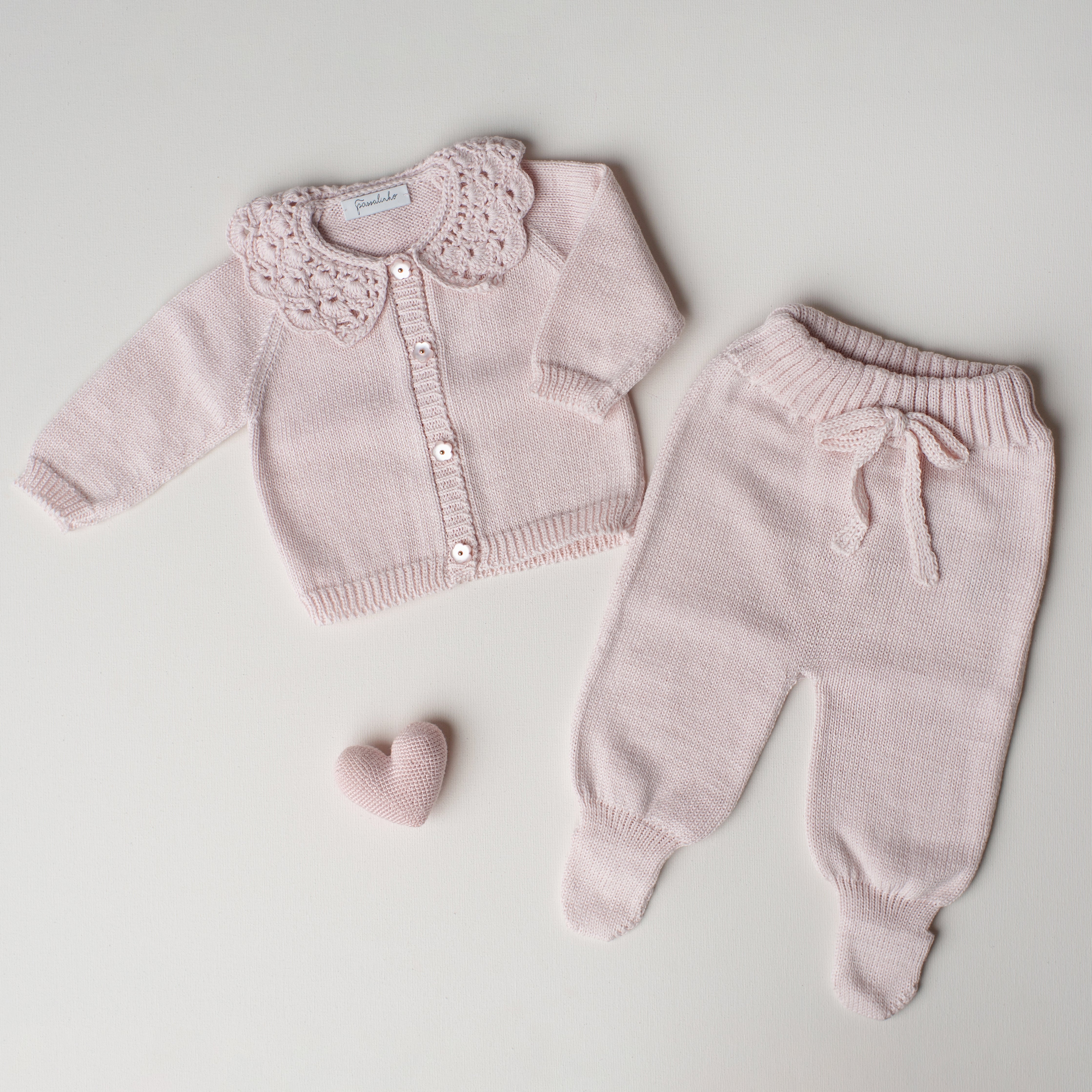Saída de Maternidade Garça Rosa
