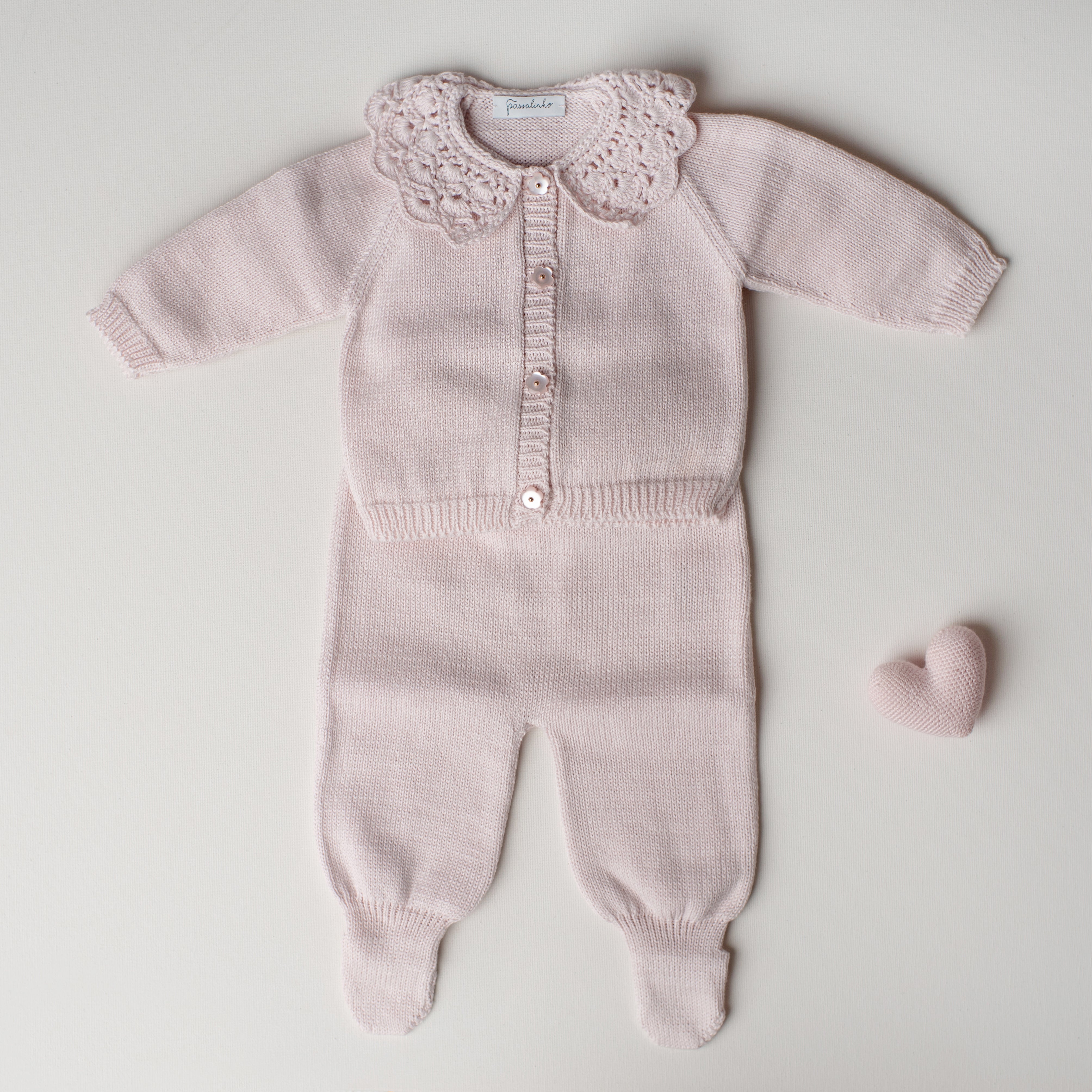 Saída de Maternidade Garça Rosa