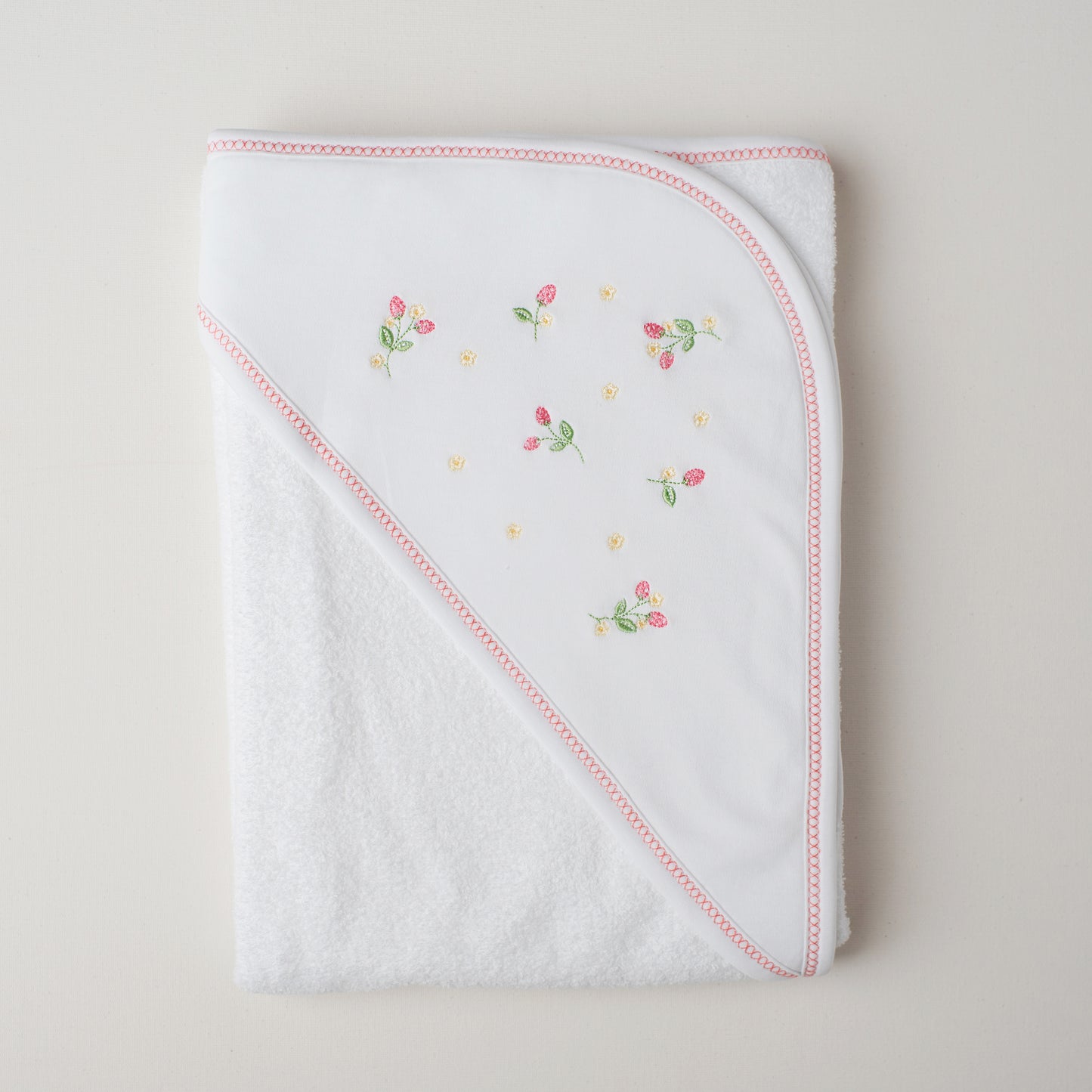 Toalha Felpa Algodão Pima Moranguinhos