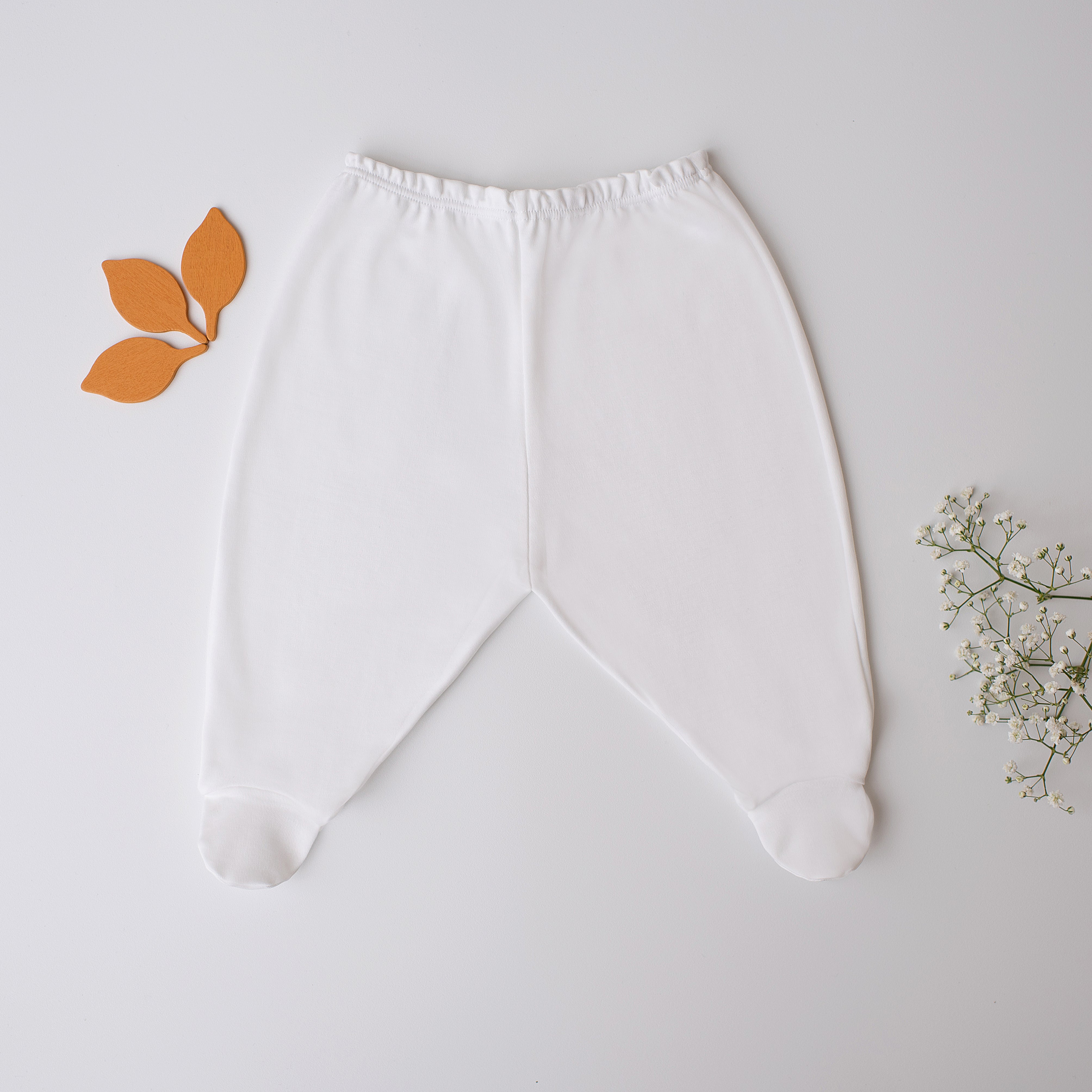 Culote Com Pezinho Branco